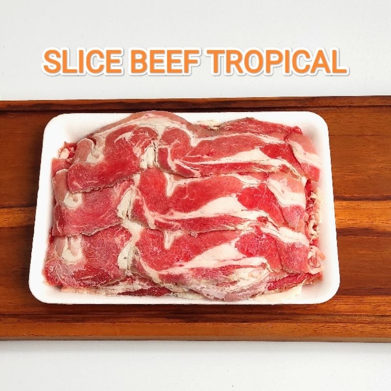 

Slice Beef w/ Fat | Slice Beef Tropical | 500 Gram