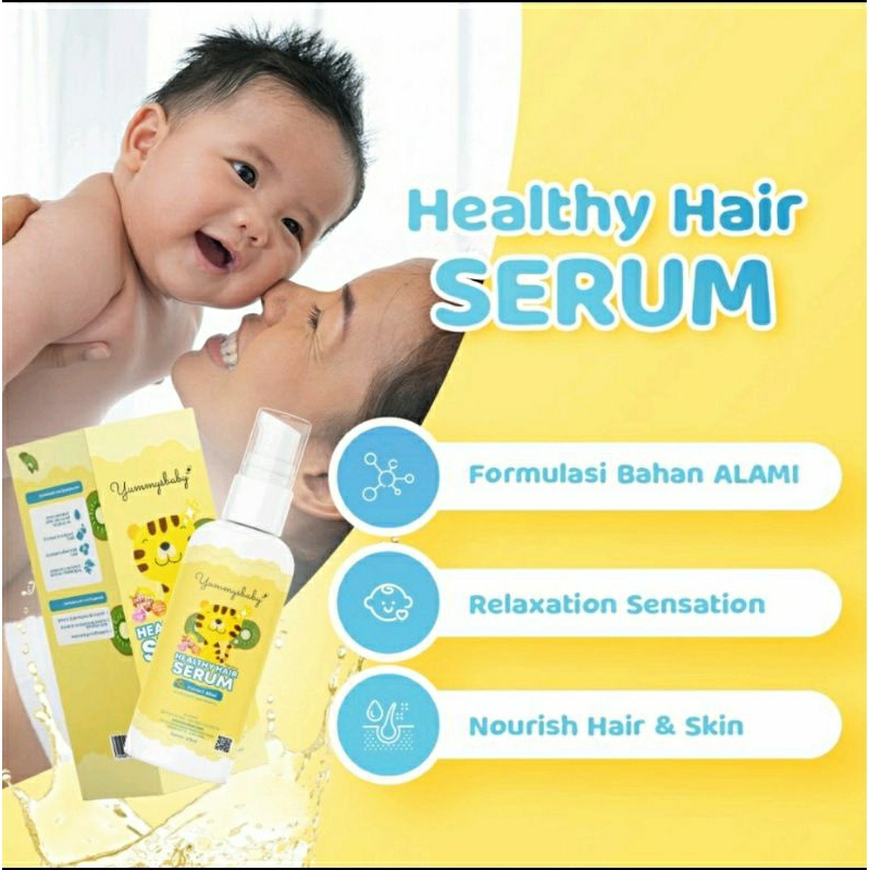 Yummys Baby Serum / Penumbuh rambut bayi