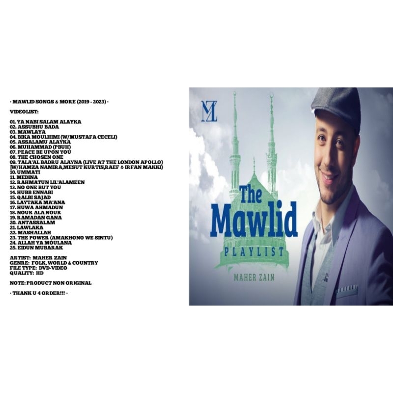 maher zain dvd album mawlid & more