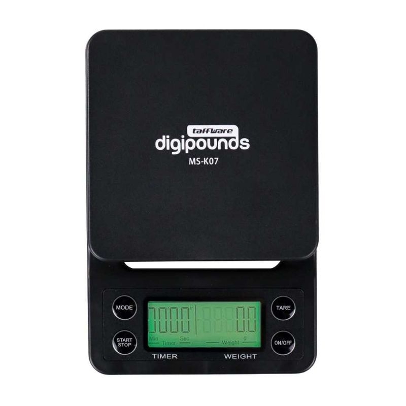 Taffware Digipounds Timbangan Dapur Mini Timer 5kg Akurasi 0.1g - MS-K07