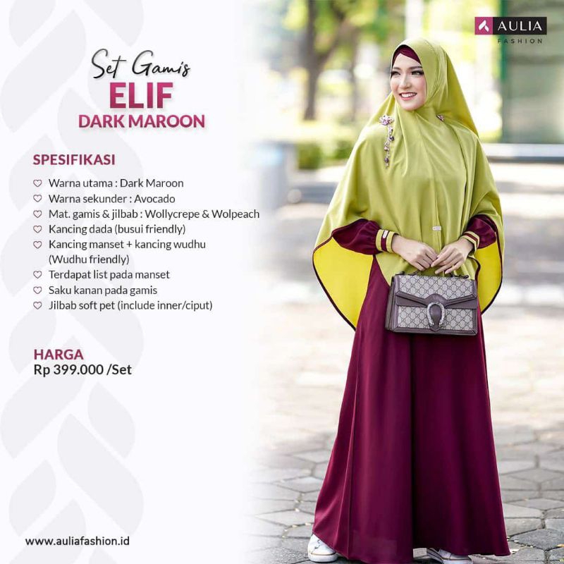 Fashion gamis Aulia ori syar'i syari model terbaru 2023, warna sangat menarik, favorit semua wanita 