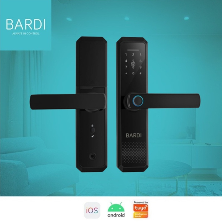 Bardi Smart Door Lock Lite Version RFID Fingerprint - Handle Pintu