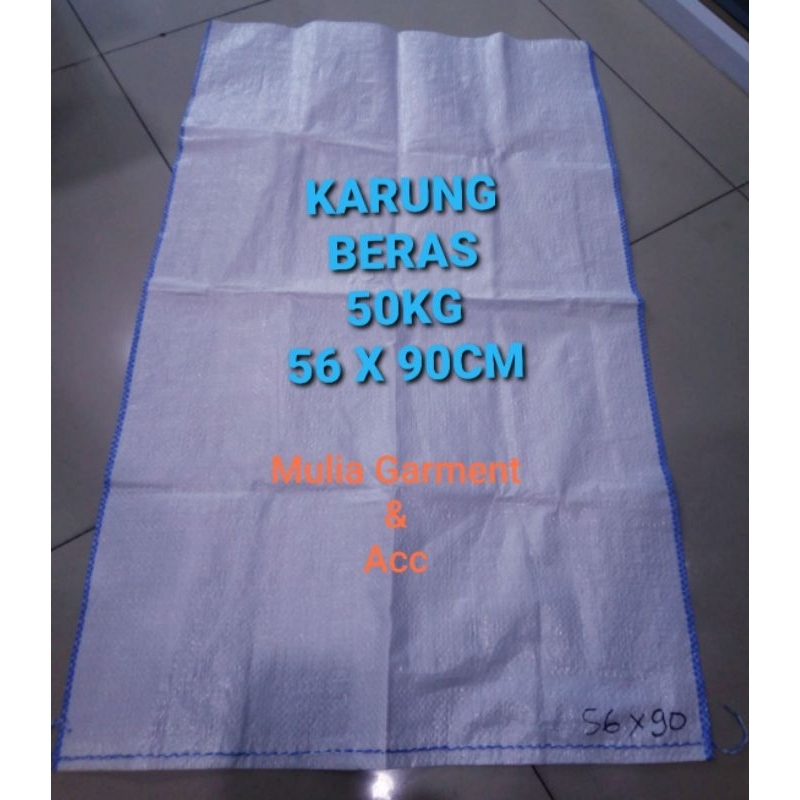 KARUNG BERAS 50KG 56 X 90CM HARGA PER PCS