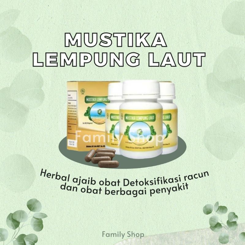 Mutika Lempung Laut Original 100% Tabib Guharto
