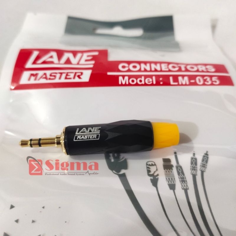 Jack HP 3.5mm Jek Input Lane Master LM-035