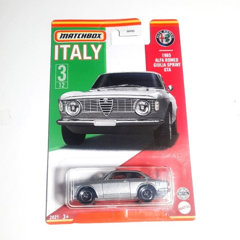Matchbox 1965 alfa romeo giulia sprint gta