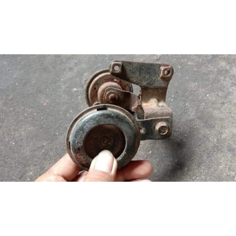 Klakson Horn Honda GL Max Pro Megapro Lama Hiu Original Bekas Copotan Motor Second 2nd