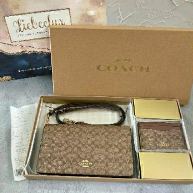 coach anna foldover gift box set