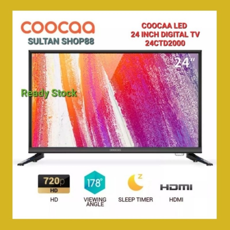 COOCAA LED 24 INCH 24CTD2000 DIGITAL TV