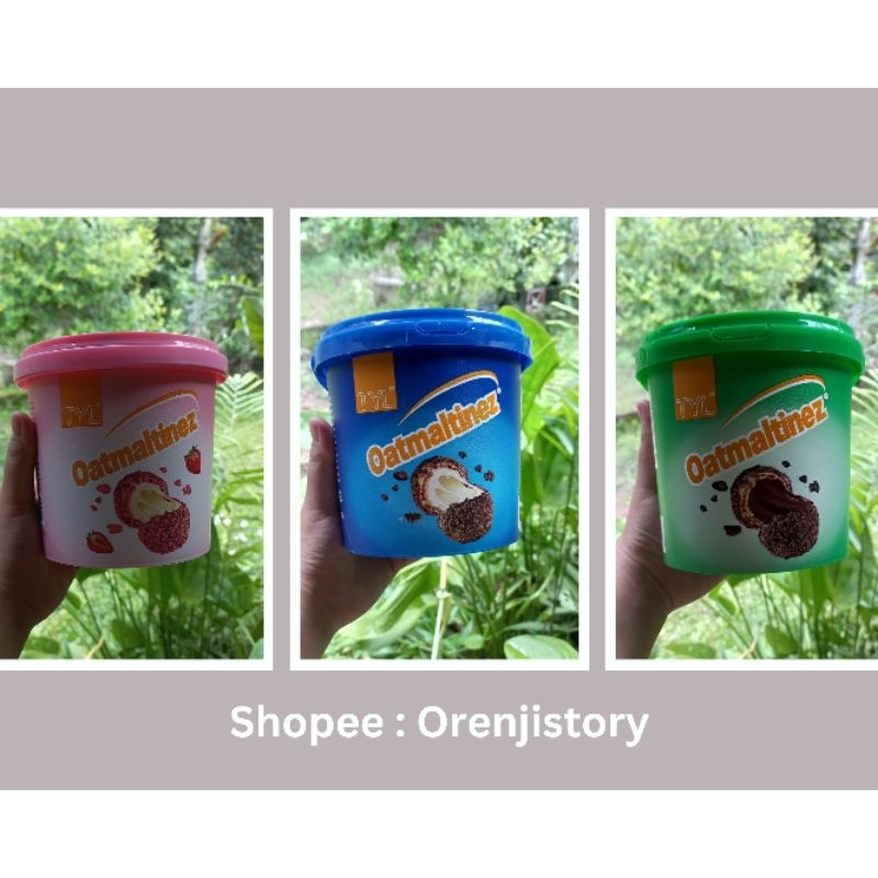 Oatmaltinez Chocolate ball 120Gr toples parcel lebaran parcel natal dan tahun baru oatmaltinez