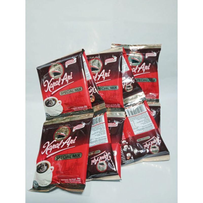 

KAPAL API SPECIAL MIX 1 renteng 10 sachet.