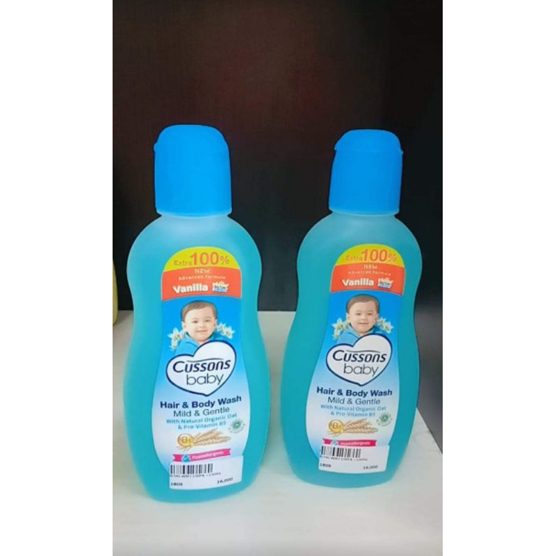 Cussons baby hair & body wash