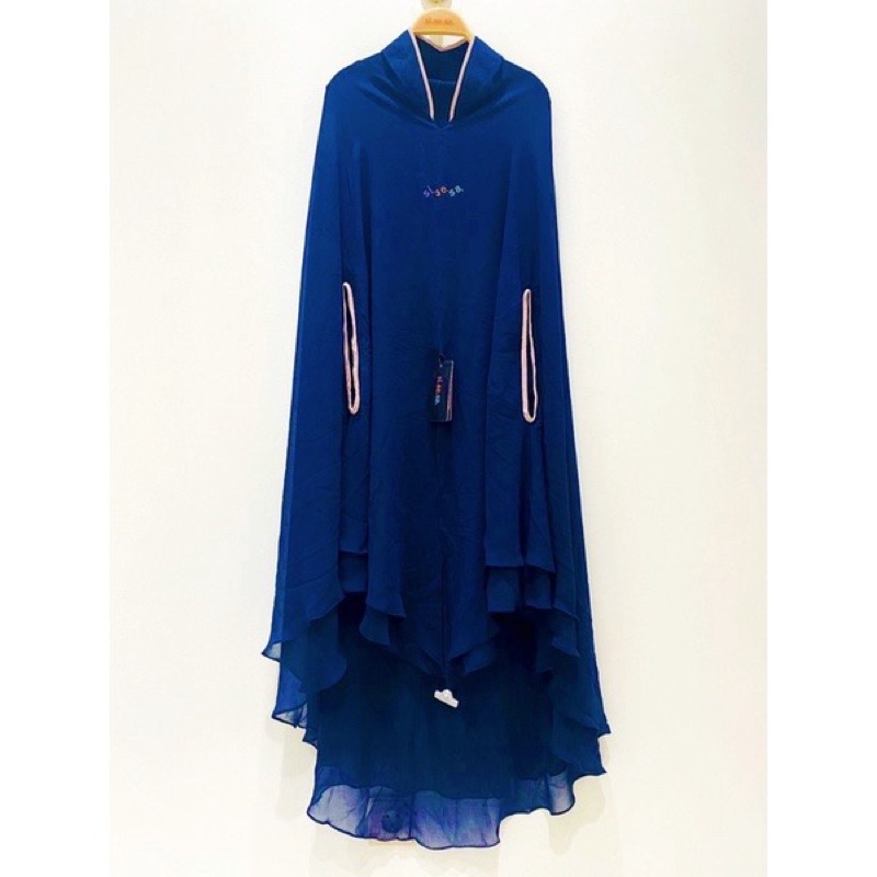 Khimar sisesa Raudah navy