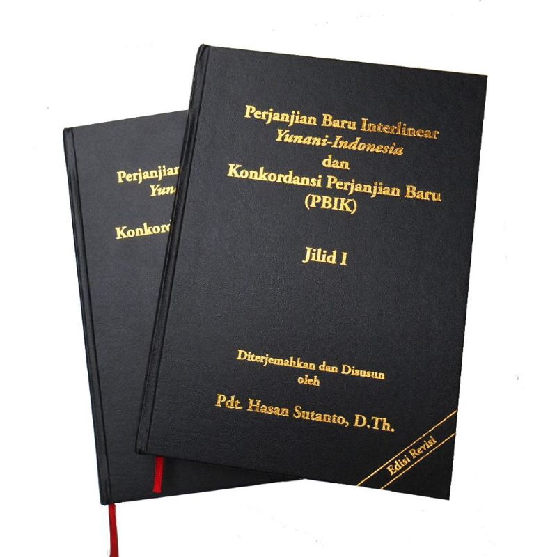 Buku Perjanjian Baru Interlinear Yunani-Indonesia dan Konkordansi Perjanjian Baru (PBIK)