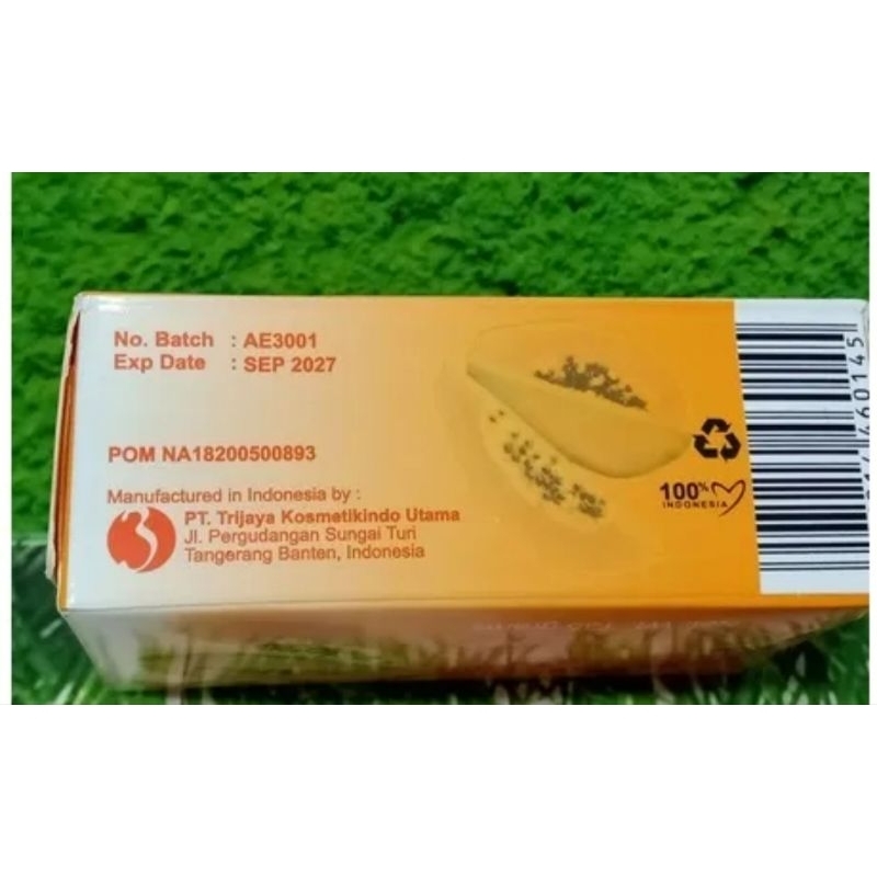 sabun papaya original brightening soap 135gr/135 gram 135gr/ sabun Rdl rdl papaya 135gr 90gram  sabun pemutih kecantikan