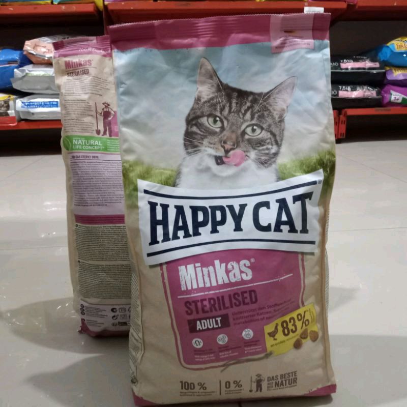 Happy Cat Adult Minkas Sterilised 1,5kg | happy cat sterillised dewasa