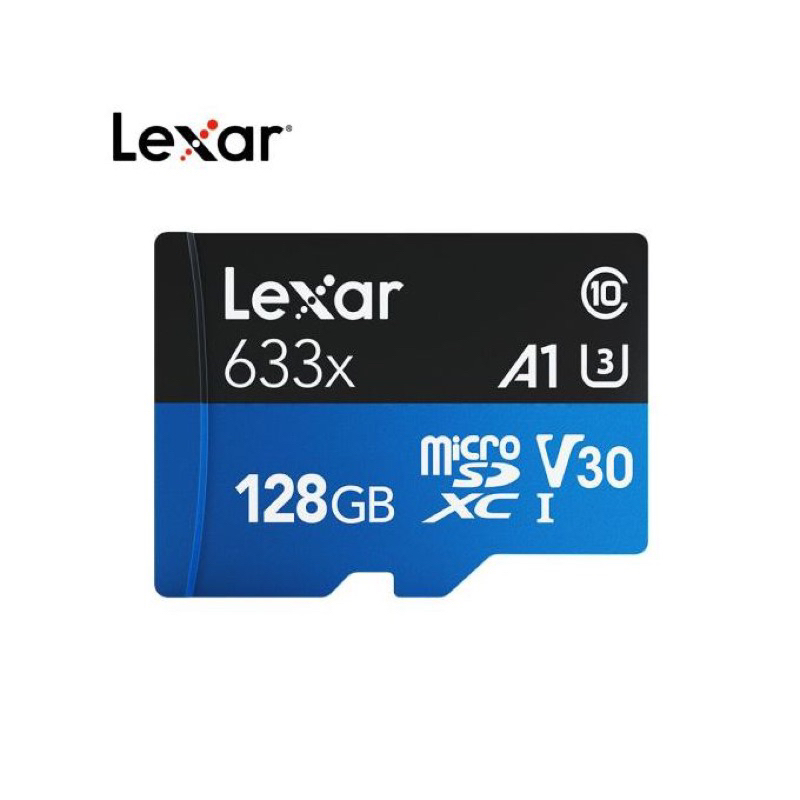 Lexar Micro SD 128GB 633X Micro Micro SDHC 100Mbps High Performance