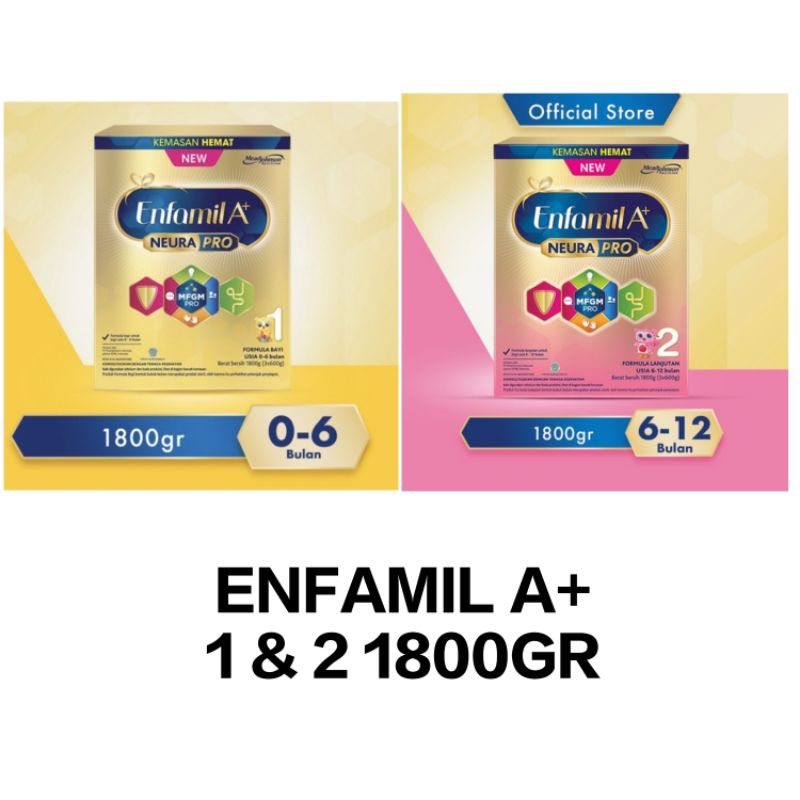 ENFAMIL A+ 1 & 2 1800GR