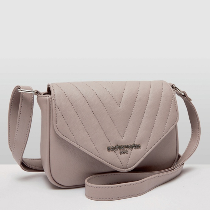 SOPHIE PARIS ORIGINAL SELEMPANG WANITA TAS JUSTICIA GREY T8739N1