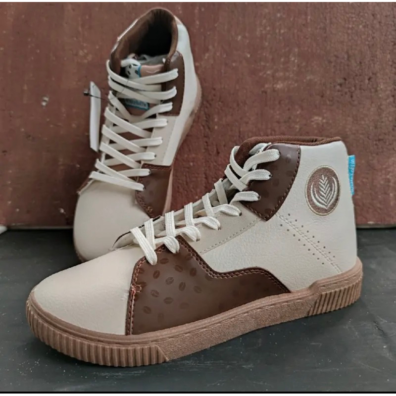 |AERO STREET| Sepatu Kolaborasi AERO STREET X LUWAK WHITE COFFE