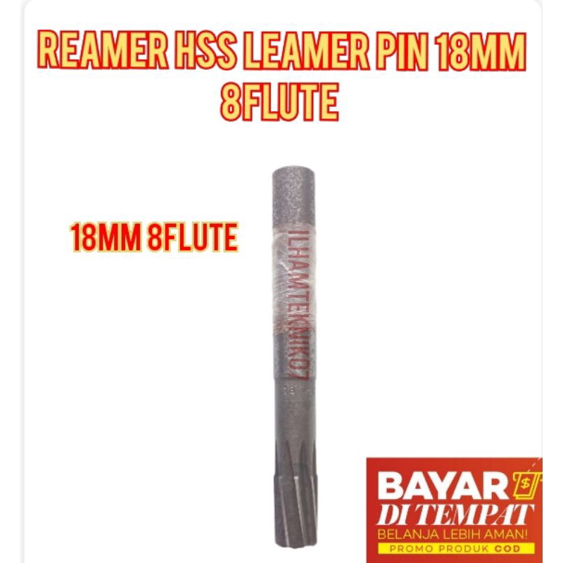 reamer hss Leamer pin reamer pin 18mm reamer lurus Leamer lurus