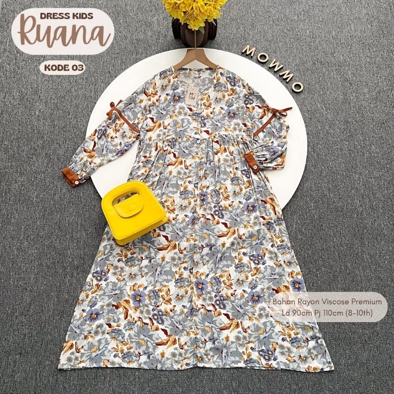 ruana dress kids by mowmo