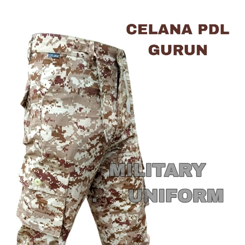 celana pdl panjang loreng celana loreng army