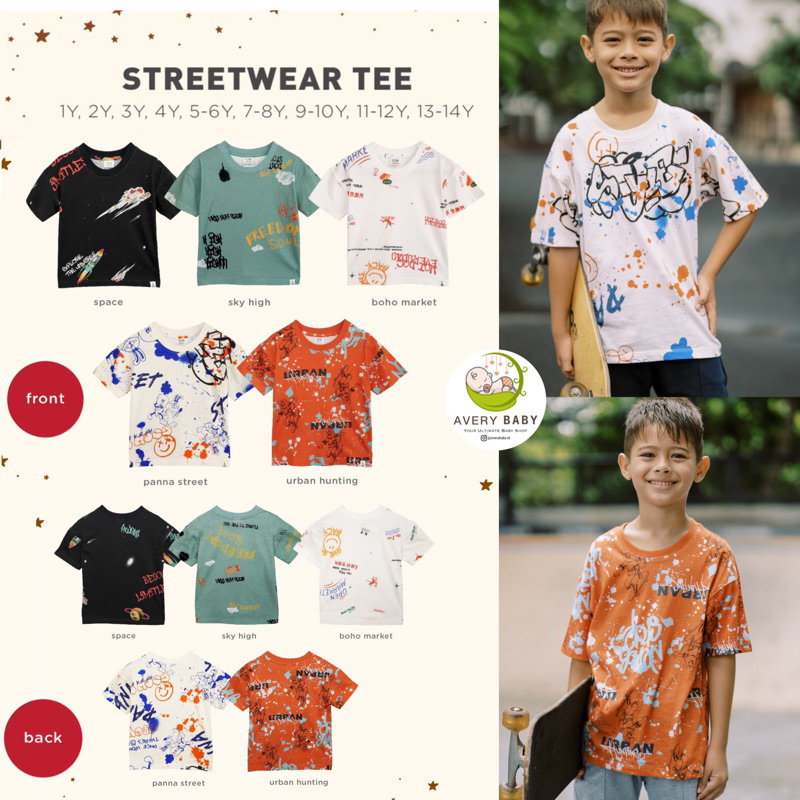 BOHOPANNA STREETWEAR TEE BOHOPANNA/ KAOS ANAK OVERSIZE / STREETSTYLE /overtee bohopanna