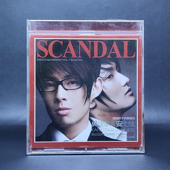 CD KANGTA & VANNESS WU - VOLUME 1 SCANDAL ( CD ORIGINAL )