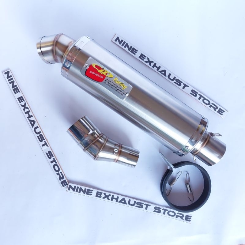knalpot slip on ninja 250fi dan ninja 250 karbu cld racing