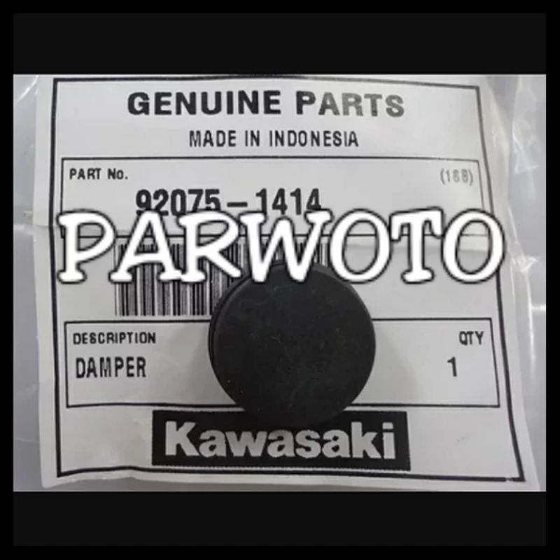 Karet Damper Tutup Cover Penahan Baut Caliper Kaliper Depan Binter GTO KH 110 125 Belakang KLX DTrac