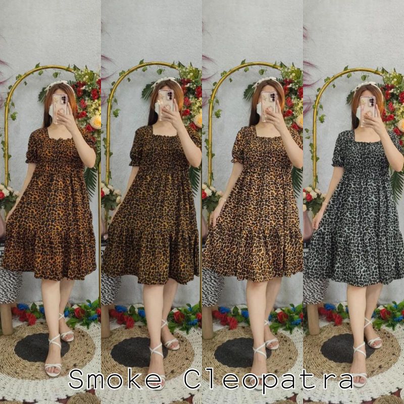 DRESS VOXY SMOKE DEPAN