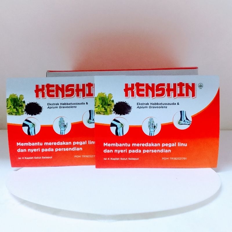 KENSHIN 4 KAPLET - OBAT PEREDA PEGAL LINU DAN NYERI PERSENDIAN
