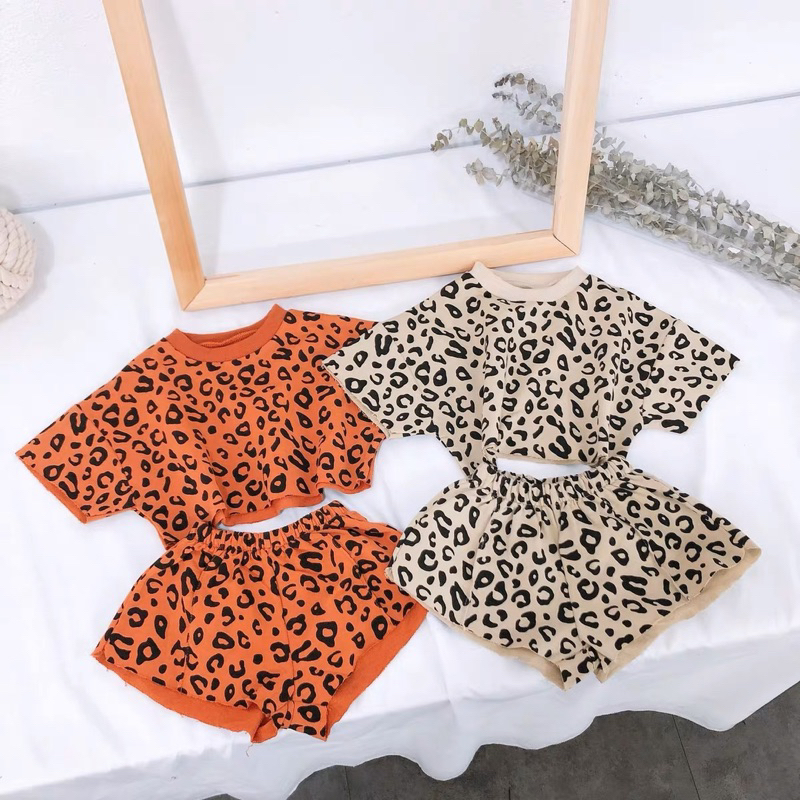 Setelan Anak Perempuan Import Ala Korea Setelan Lucu Anak Import Setelan Crop Anak
