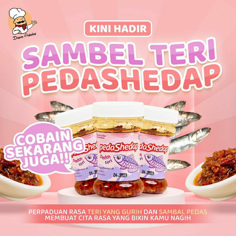 

Sambal Teri Siap Saji (Pedashedap Teri) by Dapoer Ashedap Surabaya