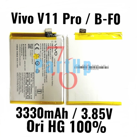 Baterai Ori HG 100% B - F0 Vivo V11 Pro -  Batere Bateri Batri Batre Battery Bateray