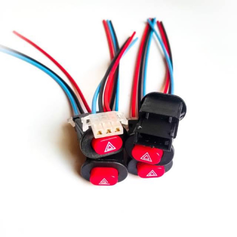 Tombol Saklar Hazard Universal Beat Scoopy Vario Mio Fino Supra Grand Jupiter Nmax PCX Genio Spacy Byson Vixion dll