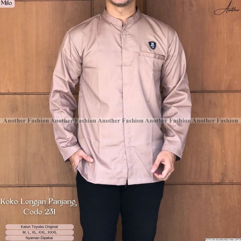 KOKO LENGAN PANJANG KODE 231 by ANOTHER FASHION