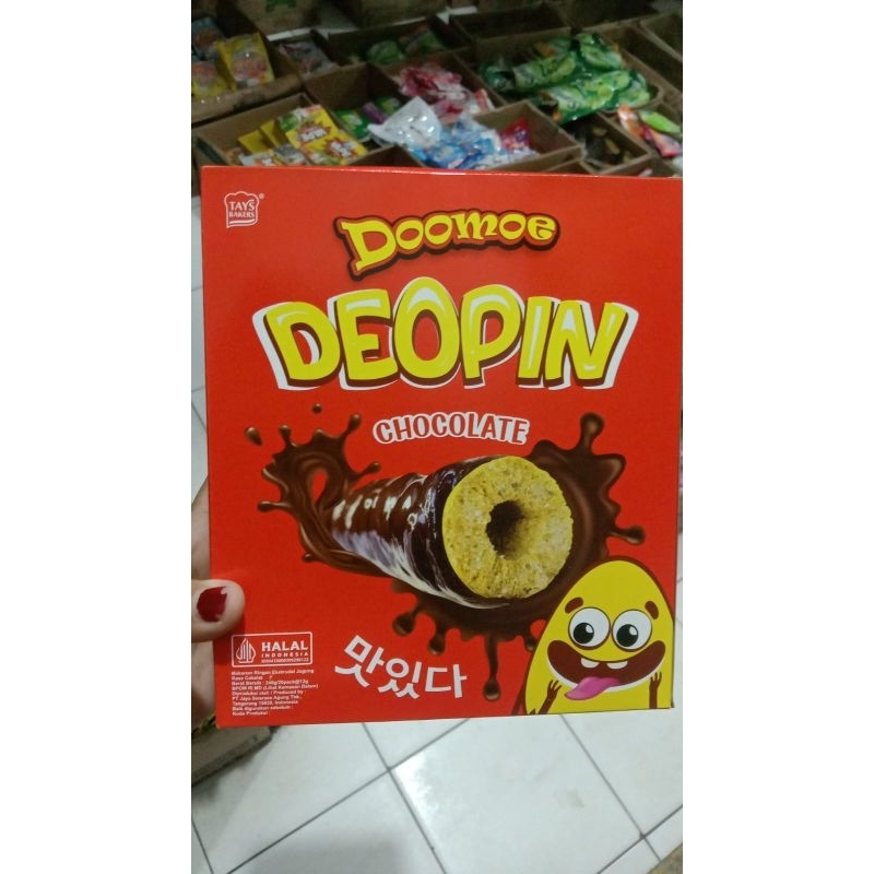 Doomoe Deopin Chocolate 1 kotak isi 20 pcs