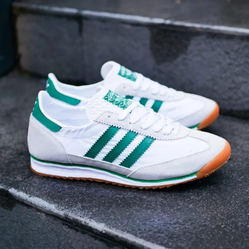Sepatu Adidas Sl72 White Green