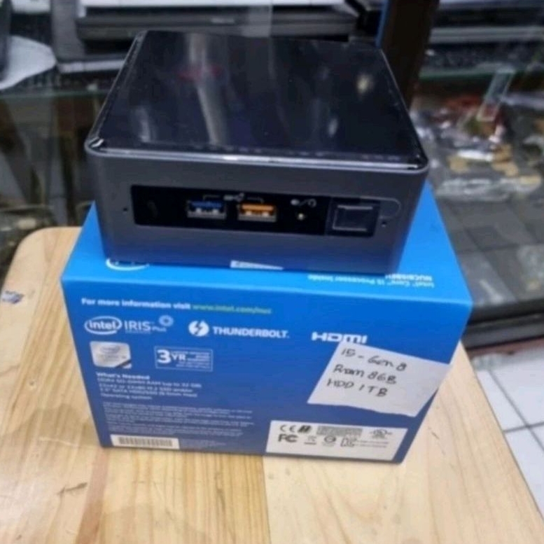 INTEL NUC I5 GEN 8 RAM 8GB SSD 256 GB HDD 1TB
