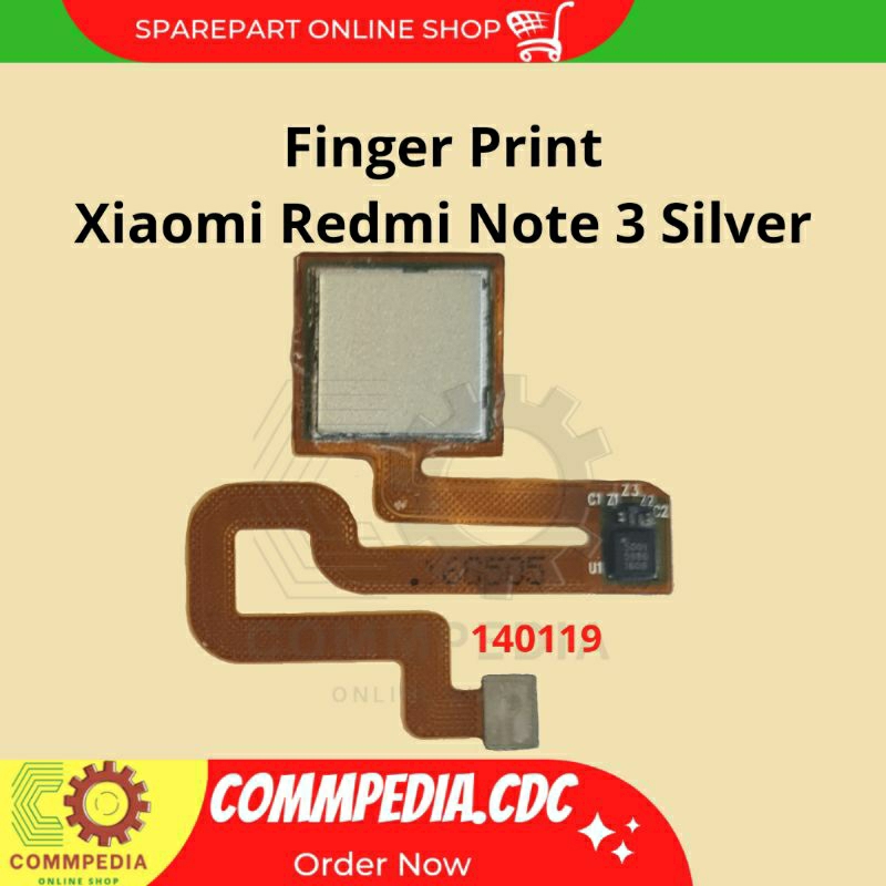 Fleksibel Fingerprint Xiaomi Redmi Note 3