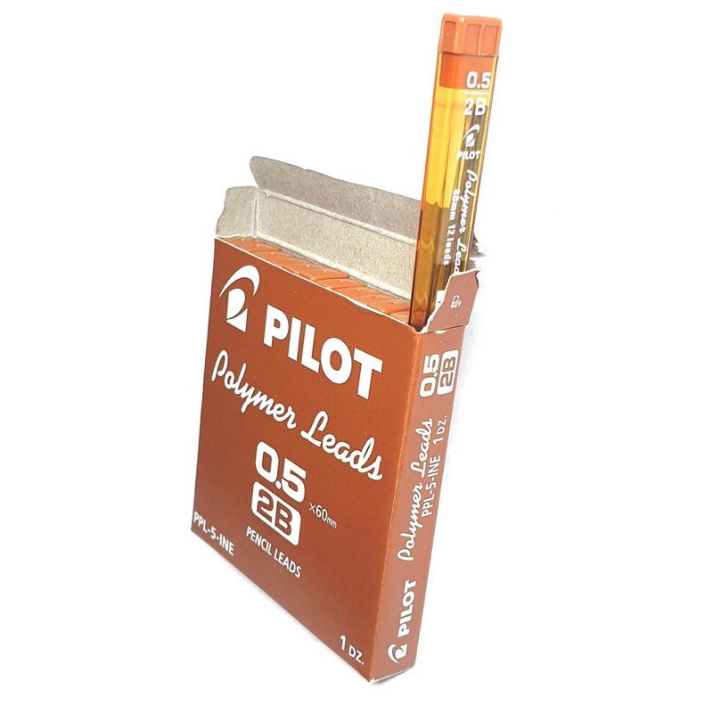 

REFIL PENSIL MEKANIK/ISI PENSIL MEKANIK PILOT POLYMER 0,5mm (ISI 12 BIJI)