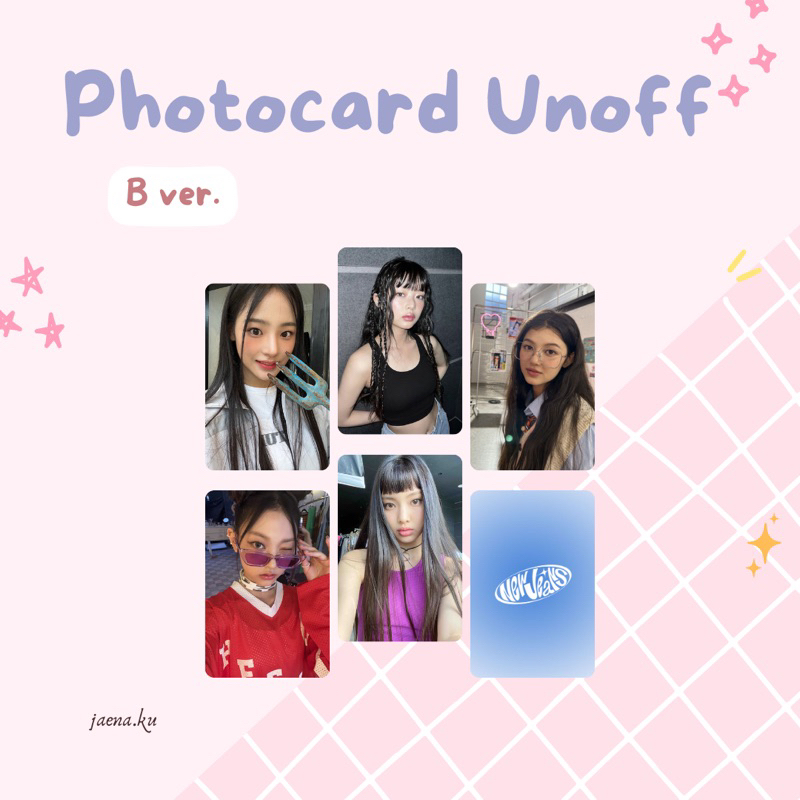 [NEW JEANS] PHOTOCARD SELCA #5 NEW JEANS