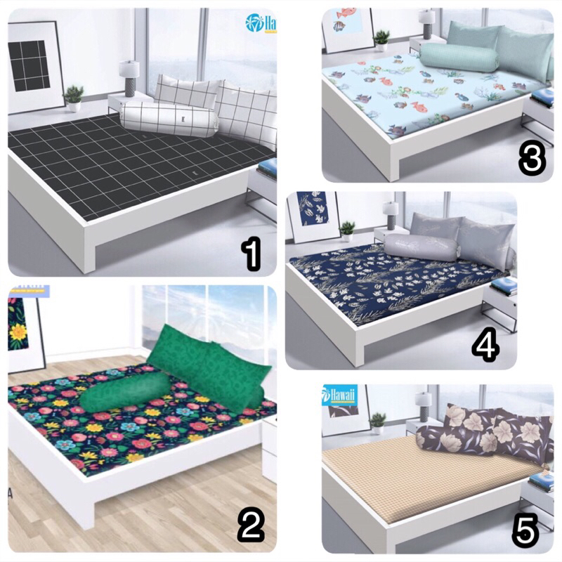 sprei hawaii ukuran 180x200