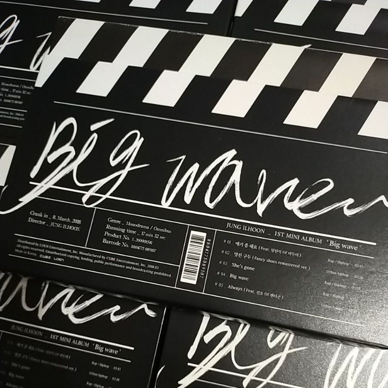 BTOB JUNG ILHOON BIG WAVE ALBUM OFFICIAL