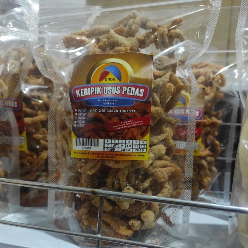 

EHN SHOP KERIPIK USUS PEDAS 200 GRAM