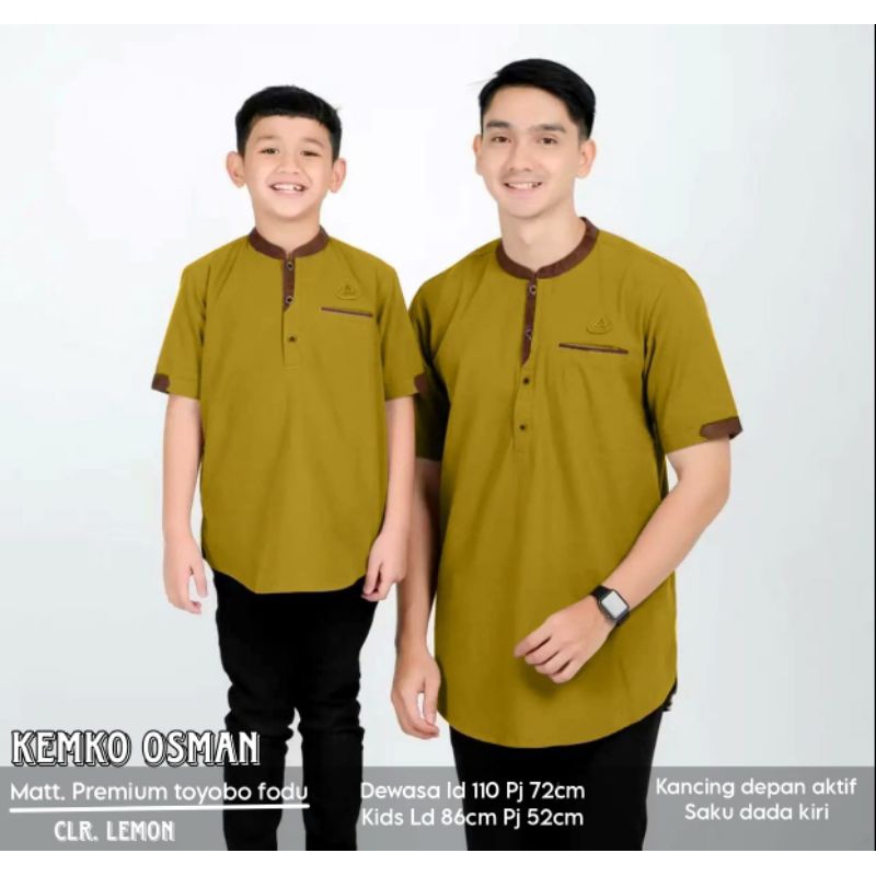 KURTA OSMAN COUPLE BAPAK DAN ANAK TERBARU