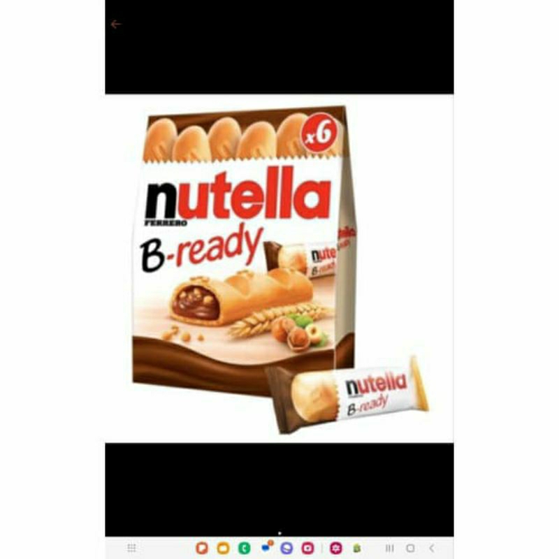 Promo coklat nutella b ready chic choc delfi silverqueen almond mete cashew chocolate