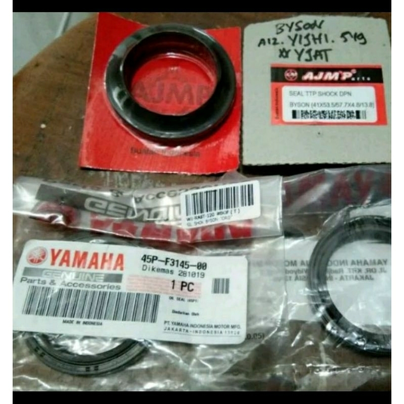 Sil shock depan byson plus sil debu byson